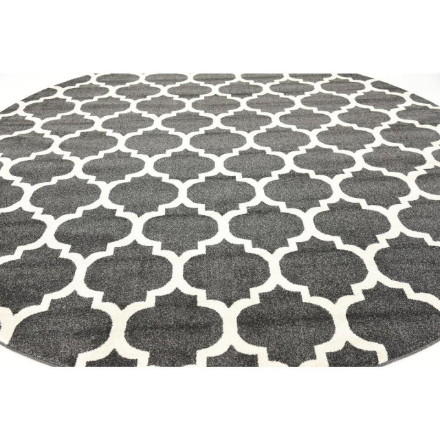 Unique Loom Philadelphia Trellis Rug, 10'x10' Mediterranean Area
