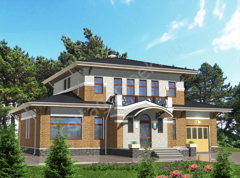 Проекты домов из кирпича