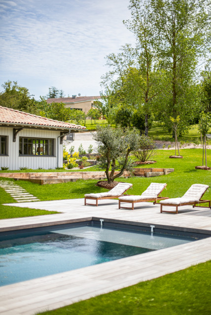 Maison bois - Esprit Cabane casa-de-campo-piscina