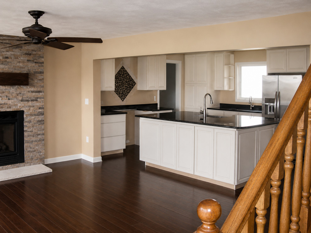Vandercook - Lake House Renovation, Kitchen, Dining/Family Room & Master Bath