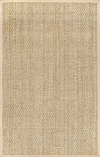 Nuloom Hesse Checker Weave Seagrass Indoor Outdoor Area Rug