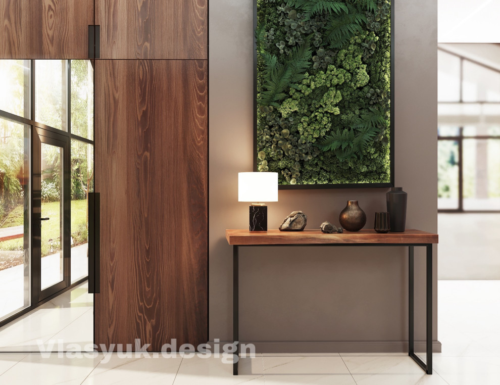 Проект холла частного дома