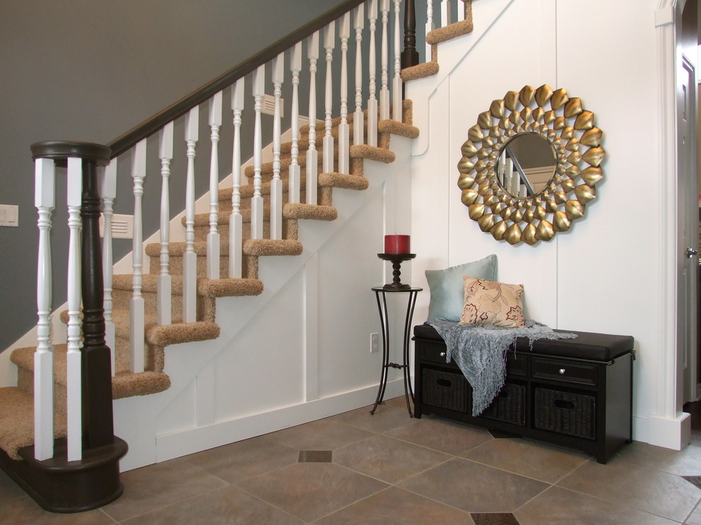 This is an example of a traditional entryway in Grand Rapids.