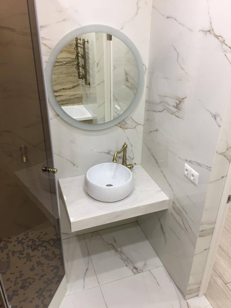 Готовый ремонт с фреской