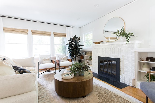 Boho Bungalow Beach Style Living Room Sacramento By