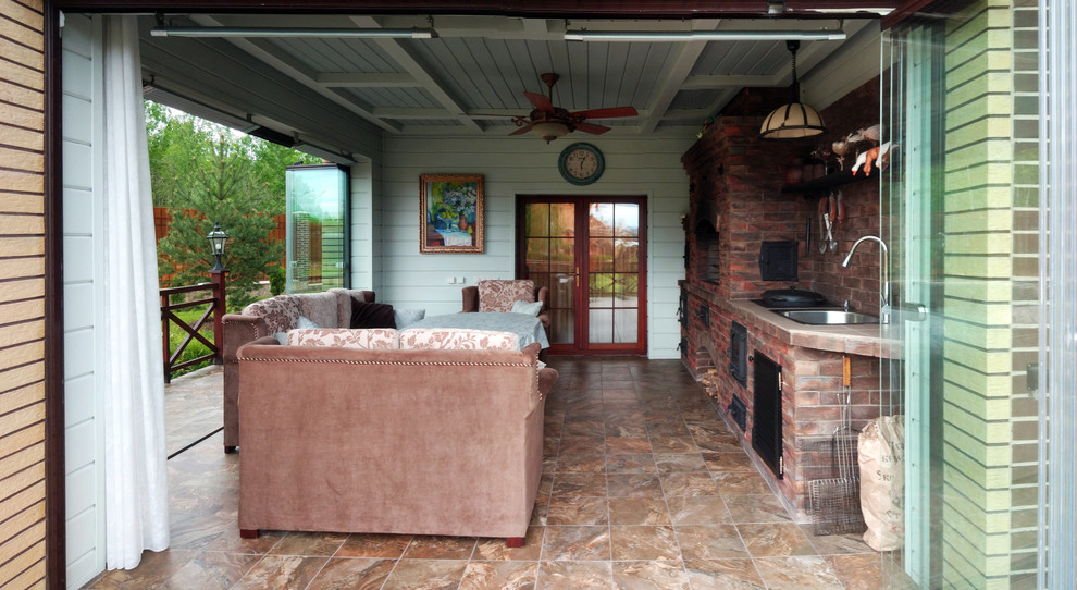 Веранда коттеджа