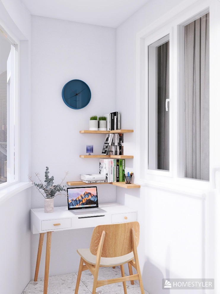 Однокомнатная квартира в стиле Midchentury