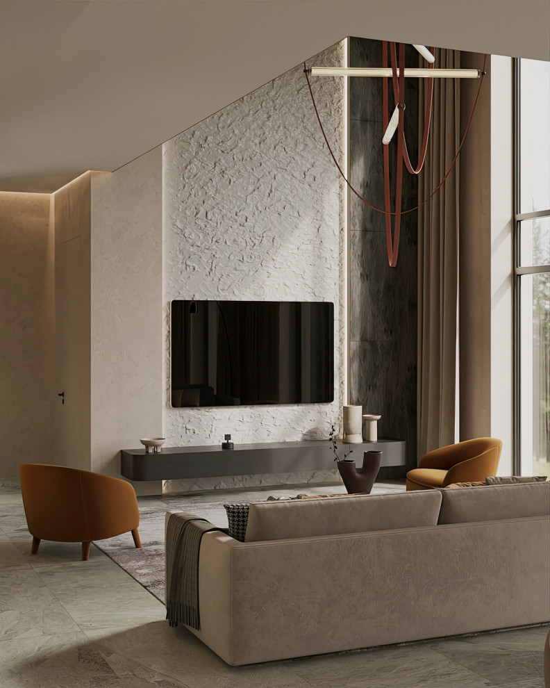 Дизайн интерьера в Образцово - 1 этаж