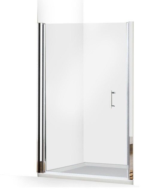 Aleko Gsd05 Glass Pivot Shower Door Chrome 48 X72