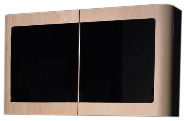 Aeri Double Door Medicine Cabinet With Mirror Doors And Two