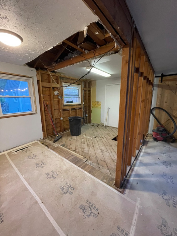 Bigger is better- Kitchen and wall remodel