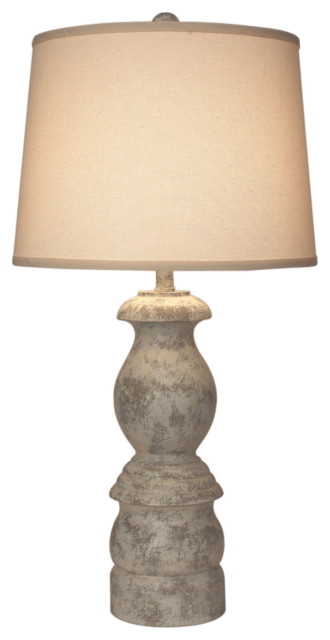 Small Stone Farmhouse Table Lamp - French Country - Table Lamps - by ...