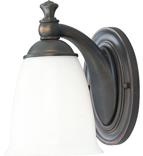 Progress Lighting P3027-74 Victorian Single-Light Reversible Bathroom Sconce