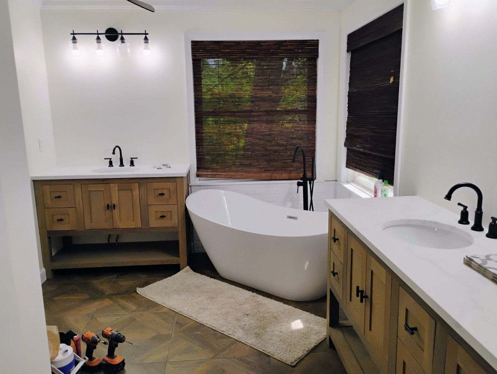 Bathroom and Custom Vanity