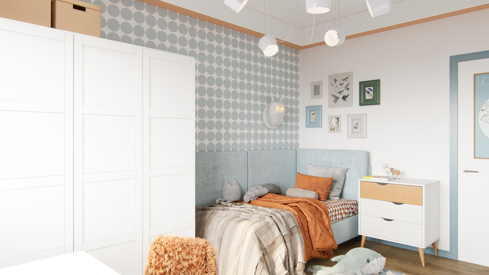 Мягкий детский уголок