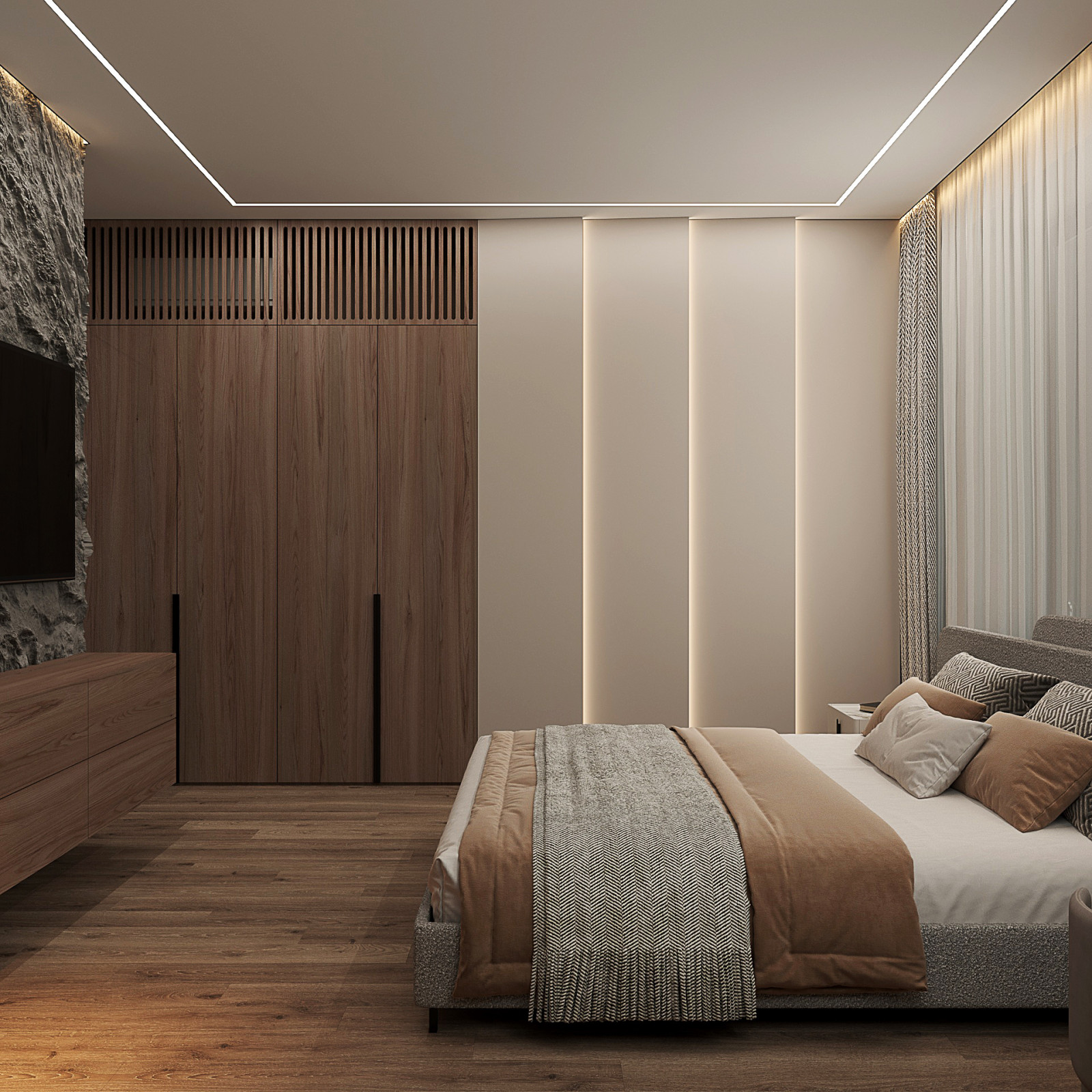 2025г. Проект квартиры 84 м2 в ЖК "Чикаго"