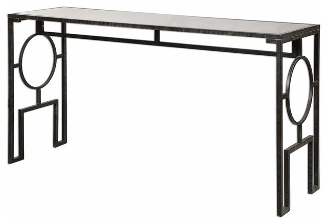 Uttermost Jabrell 60 X18 Rectangular Mirrored Sofa Table Uttermost Jabrell 60 X18 Rectangular Mirrored Sofa Table