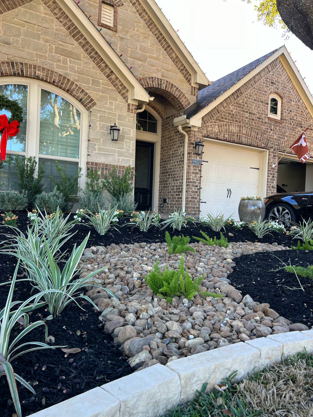 Putting Green, Backyard Paradise and Front yard Makeover in Fulshear!