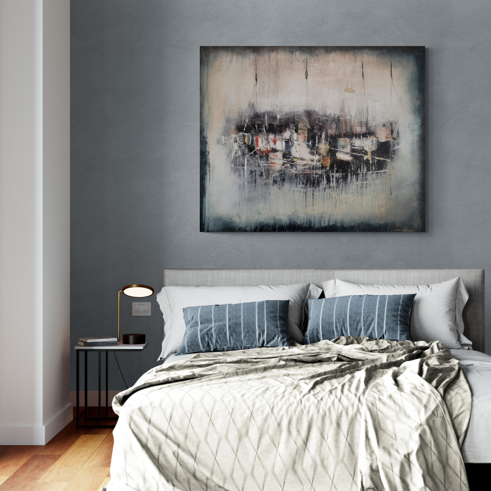 Абстрактные картины в интерьере_1