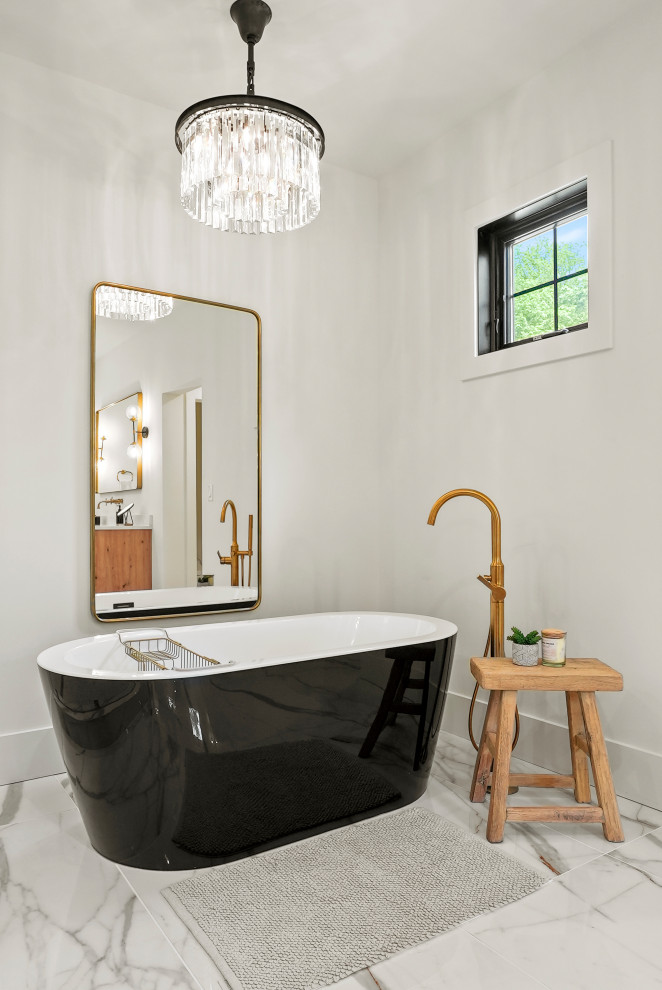 Bathroom - transitional bathroom idea in DC Metro
