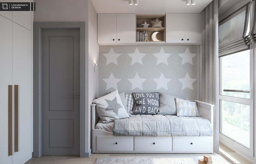 Дизайн проект в ЖК "Минск Мир" г. Минск - 44 м2