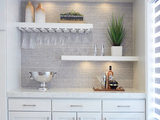Modern Home Bar by KabCo Kitchens
