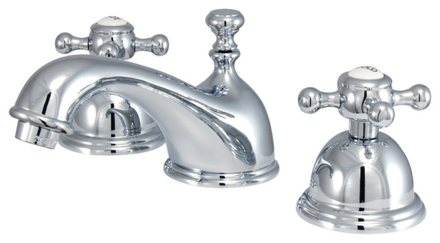 8 Widespread Lavatory Faucet Traditional Bathroom Sink