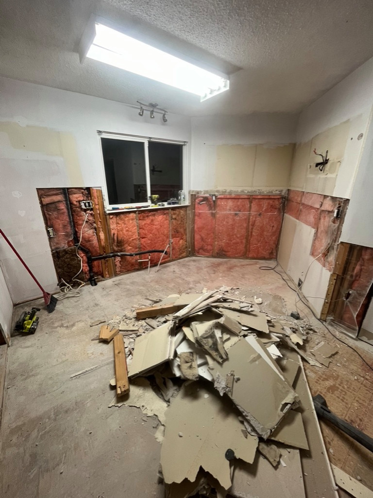 Kitchen Remodel with Butcher Block Counter