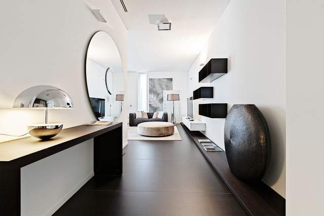 Arredamento Appartamento Bosco Verticale contemporary-living-room