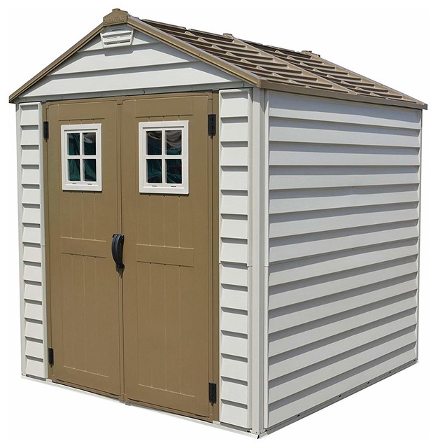storemax shed with foundation kit, 7'x7' - contemporary