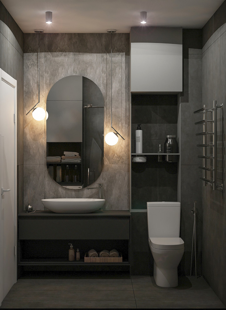 6. Green circle. Санузел