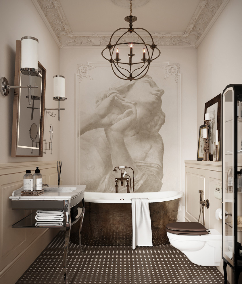 Спальня и Ванная комната с французским шиком