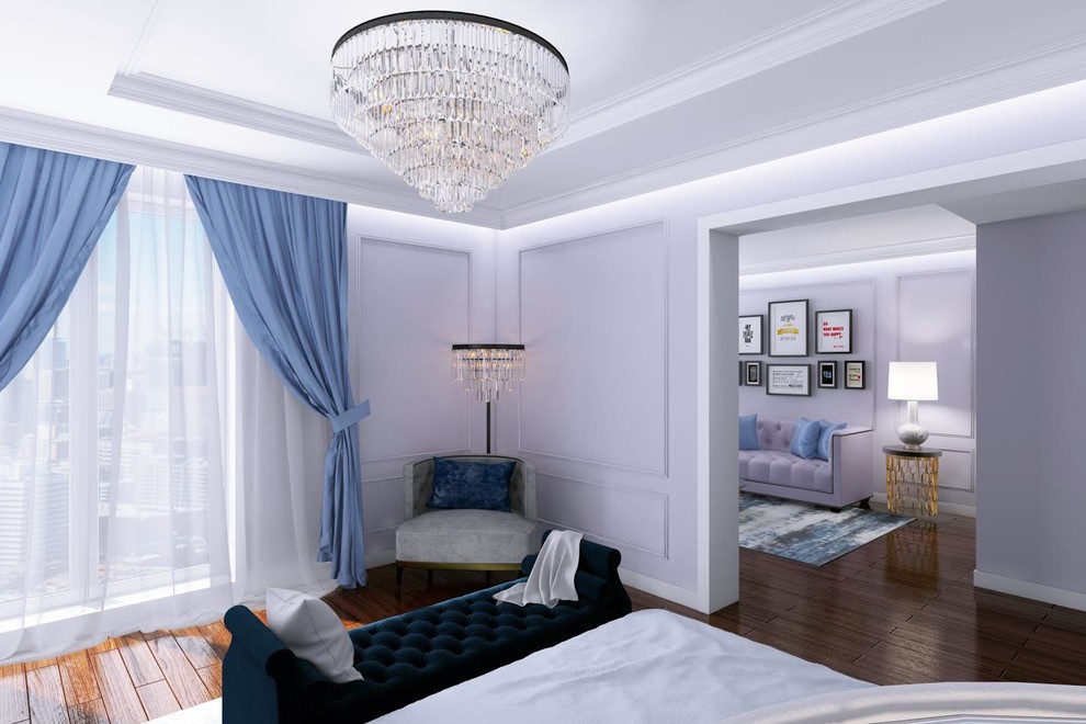 Спальня в ЖК Кутузовская ривьера