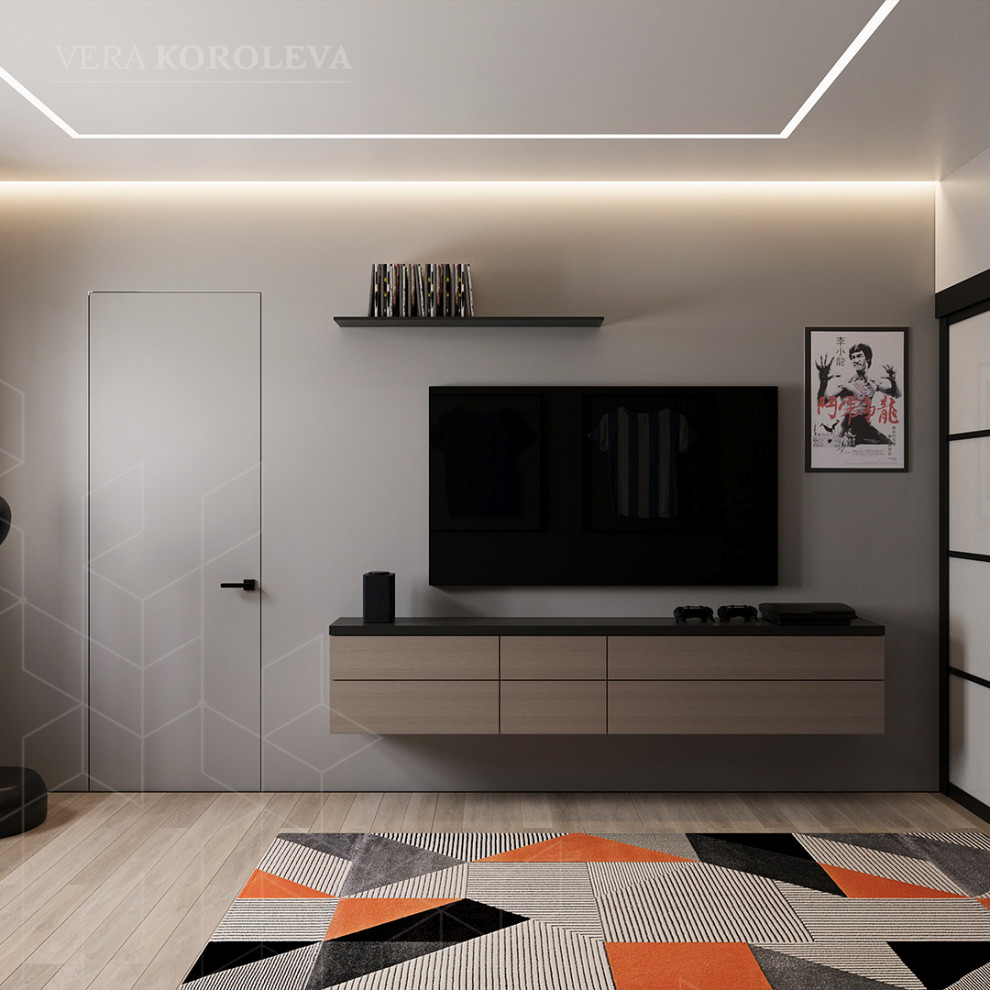 Дизайн-проект квартиры площадью 130 кв. м в Москве