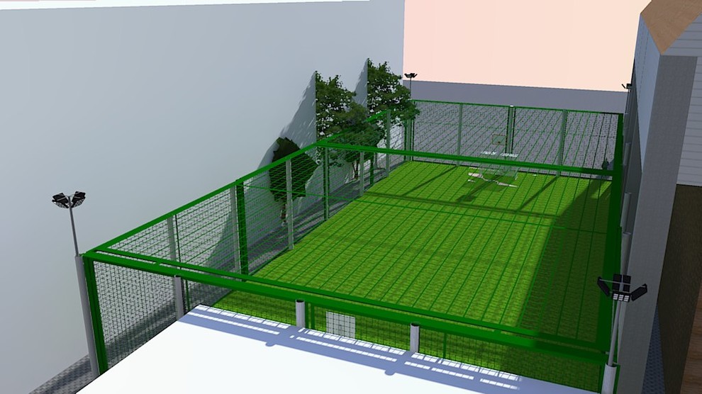 Проект спортивной футбольной площадки "Сириус" г. Томск