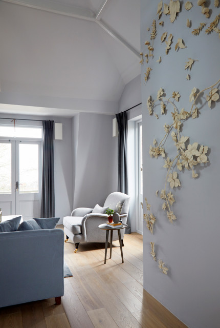 Hampstead Residence rustik-vardagsrum