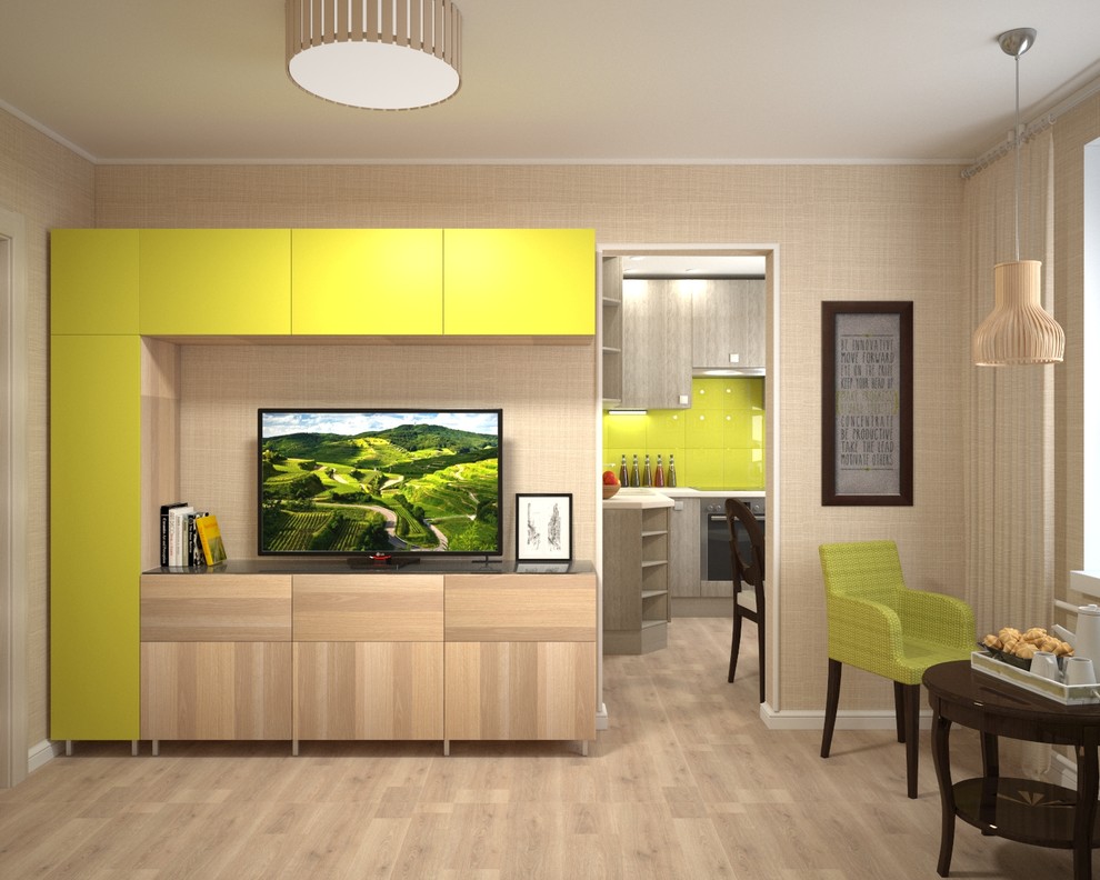 Яркая 3-комнатная квартира по скандинавским мотивам