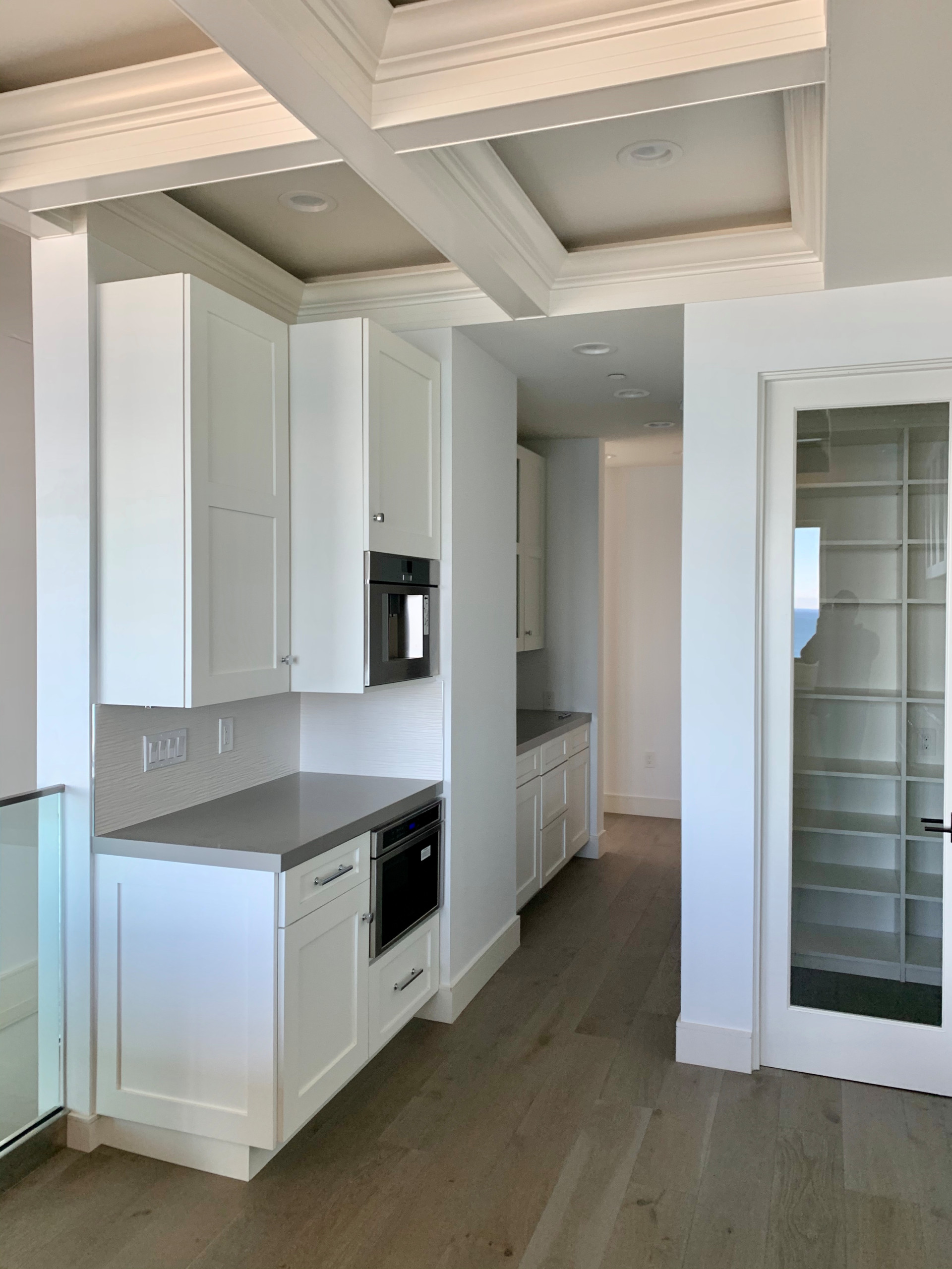 Interior Paint, floors, and tiles.