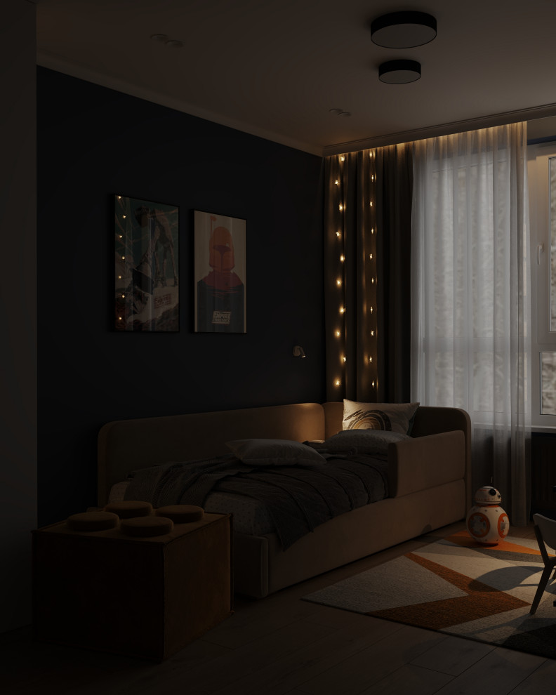 Детская (Четырехкомнатная квартира в ЖК "Илмари", Пенза)