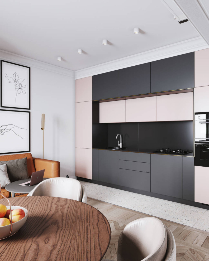 Design of a one-room Khrushchev 31 m² in Tver