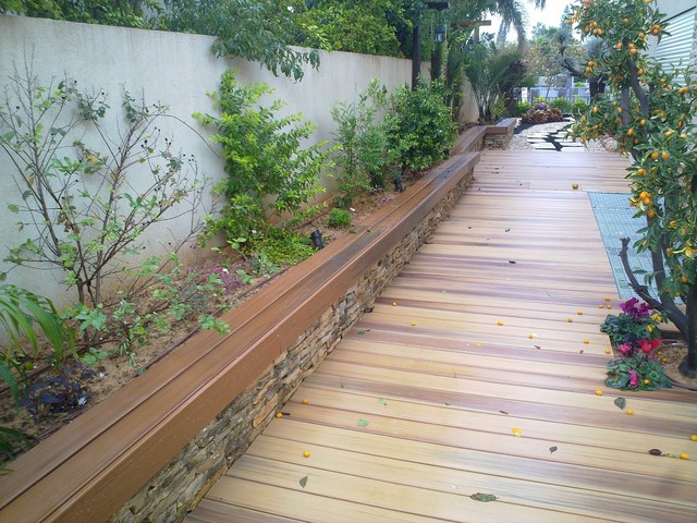 DuraLife Siesta Decking in Golden Teak - Tropical - Deck - Portland