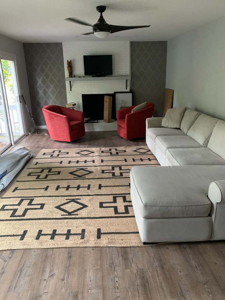 Family Room Wallpaper? | Houzz Forum