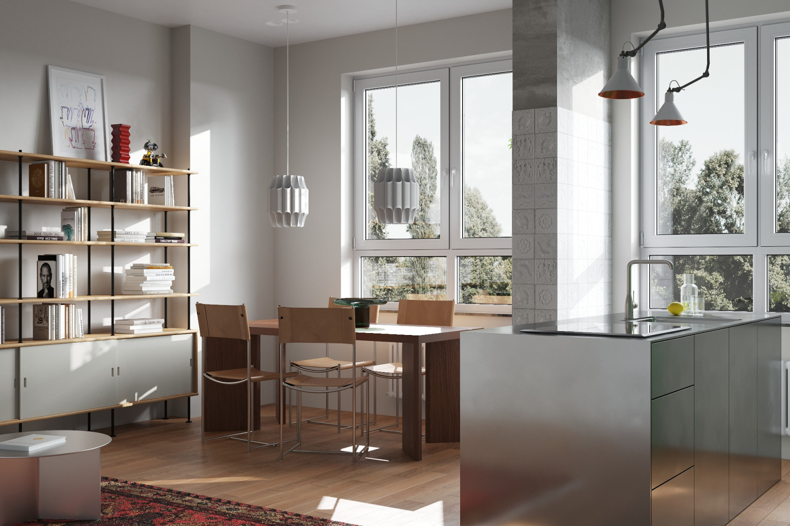 120 м2 для семьи искусствоведа на берегу моря