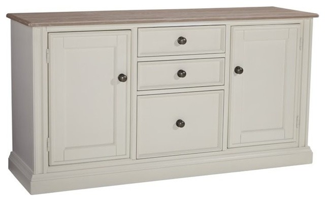 Ashley Sarvanny Large Sideboard - Transitional - Buffets And Sideboards ...