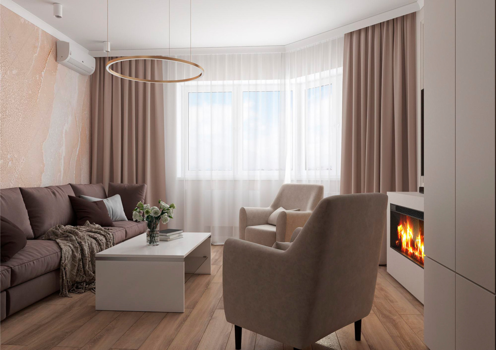 Проект квартиры ул. Левобережная, Москва