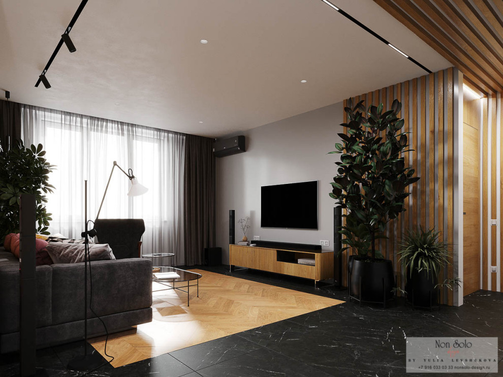 Дизайн квартиры для адвоката 54 м2, ул. Люсиновская, г. Москва