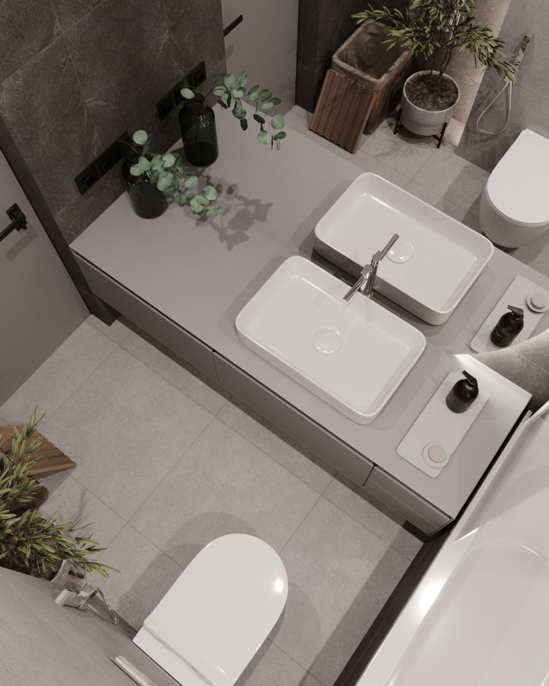 Интерьер квартиры 87м2 в поселке парке Весна