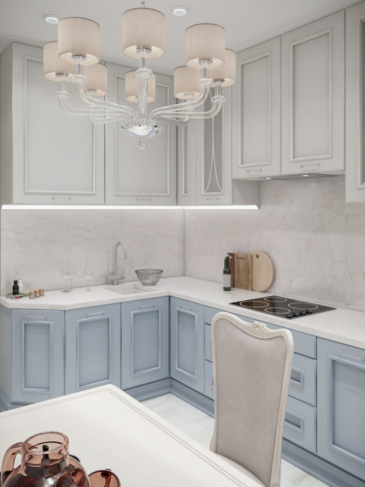 Трехкомнатная квартира в классическом стиле