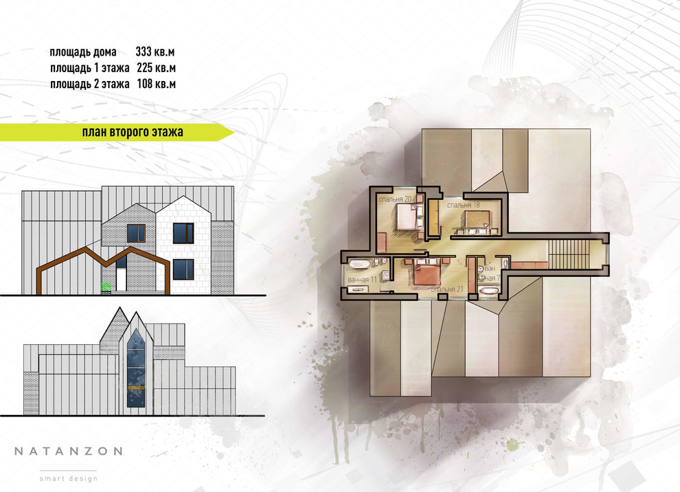 Художественная обработка плана (автор проекта: Денис Натанзон)
