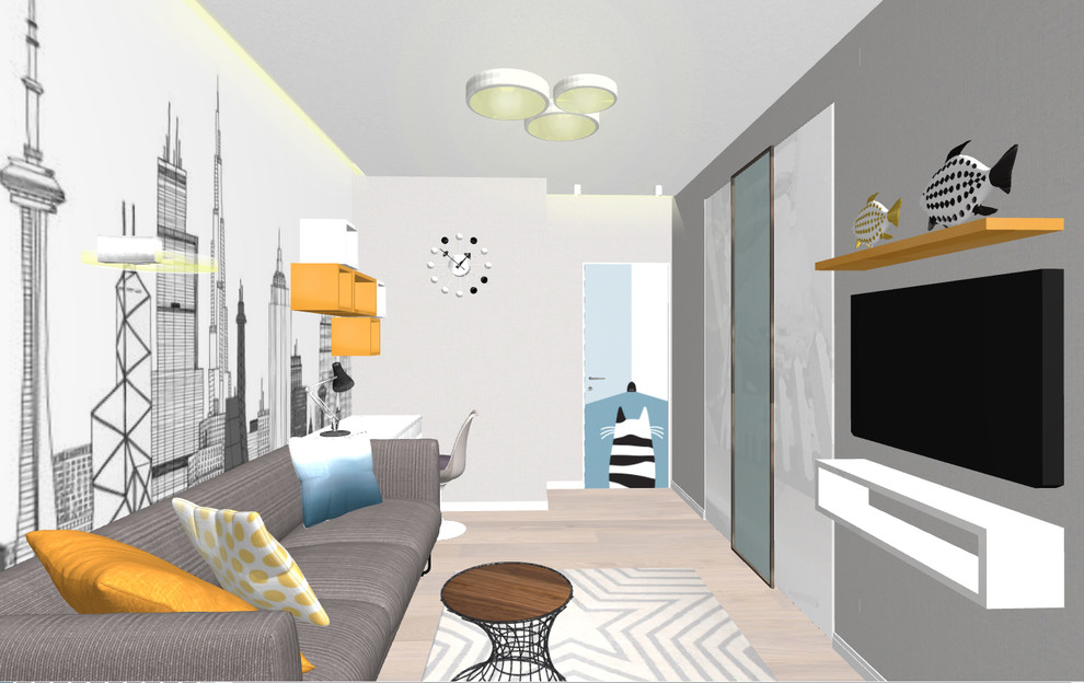 Двухэтажная квартира в Подмосковье